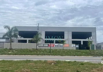 Sala para alugar, 233 m² por r$ 8.500/mês - residencial terras do vale - caçapava/sp