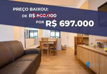 Apartamento à venda, 62 m² por r$ 697.000,00 - ecoville - curitiba/pr