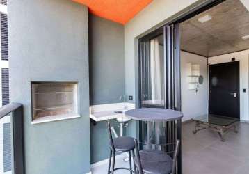 Apartamento com 1 dormitório para alugar, 33 m² por r$ 2.575,00/mês - prado velho - curitiba/pr