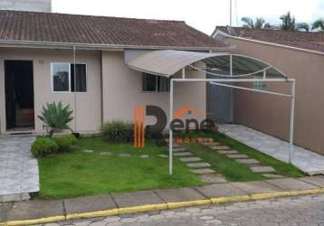 Casa com 2 dormitórios à venda, 96 m² por r$ 400.000,00 - itaipava - itajaí/sc