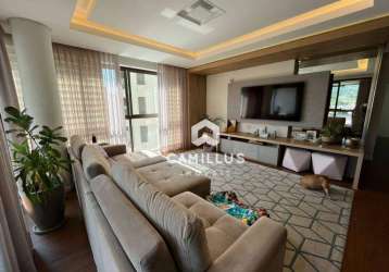 Apartamento com 3 suítes à venda, 124 m² por r$ 1.900.000 - córrego grande - florianópolis/sc