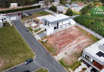 Terreno à venda, 361 m² por r$ 540.000,00 - campo pequeno - colombo/pr