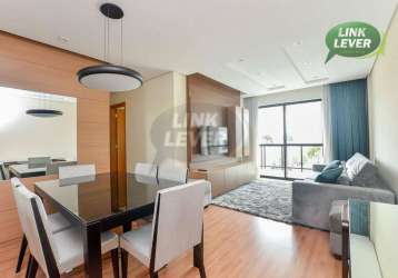 Apartamento com 3 dormitórios para alugar, 82 m² por r$ 5.520,00/mês - boa vista - curitiba/pr