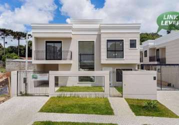 Casa com 3 dormitórios à venda, 163 m² por r$ 999.000,00 - boa vista - curitiba/pr