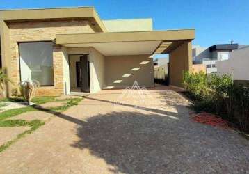 Casa com 3 dormitórios à venda, 150 m² por r$ 1.110.000,00 - recreio das acácias - ribeirão preto/sp
