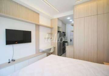 Apartamento com 1 quarto para alugar na rua ministro gabriel de rezende passos, --, moema, são paulo, 28 m2 por r$ 3.610