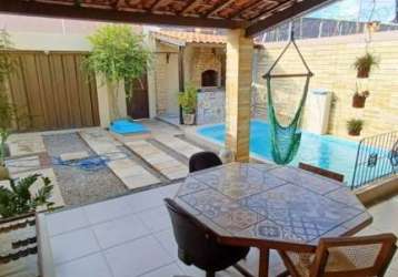 Casa com 3 quartos à venda na rua marrocos, 95, lagoa redonda, fortaleza, 214 m2 por r$ 550.000