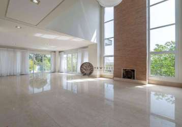 Casa com 4 dormitórios à venda, 800 m² por r$ 12.000.000,00 - gênesis 2 - santana de parnaíba/sp
