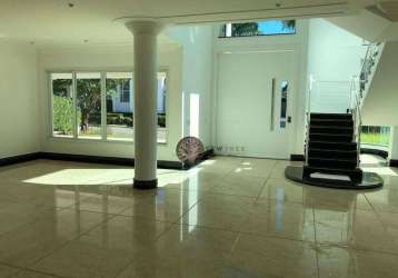 Casa com 5 dormitórios à venda, 800 m² por r$ 8.000.000,00 - tamboré - santana de parnaíba/sp