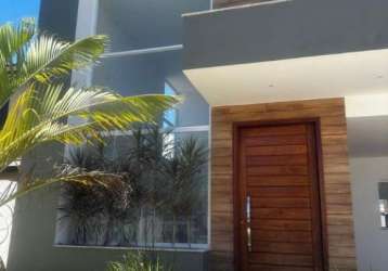 Casa em condomínio fechado com 4 quartos à venda na barra do jacuipe, barra do jacuípe, camaçari, 250 m2 por r$ 1.350.000