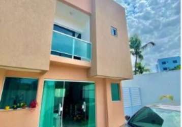 Casa em condomínio fechado com 3 quartos à venda na rua alto da vila praiana, vila praiana, lauro de freitas, 91 m2 por r$ 390.000
