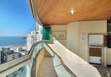 Apartamento mobiliado com vista para o mar no edifício varandas do atlântico em balneário camboriú.