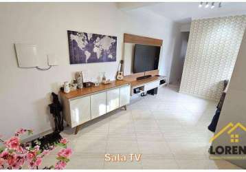 Cobertura com 2 dormitórios à venda, 110 m² por r$ 570.000,00 - vila valparaíso - santo andré/sp
