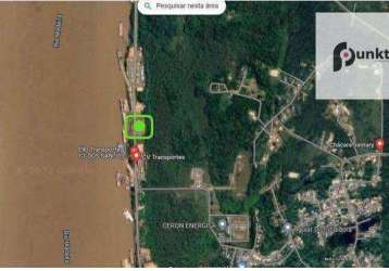 Terreno à venda por r$ 30.000.000 - frente para o rio madeira - porto velho/ro