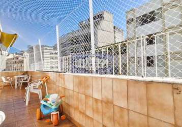 Cobertura com 4 quartos para alugar na rua djalma ulrich, copacabana, rio de janeiro, 260 m2 por r$ 6.500