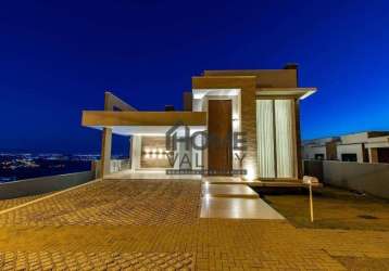 Casa com 4 dormitórios à venda, 350 m² por r$ 3.500.000 - campos de toscana - vinhedo/sp