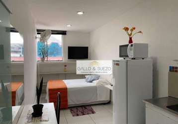 Apartamento para alugar, 25 m² por r$ 1.970,00/mês - mirandópolis - são paulo/sp