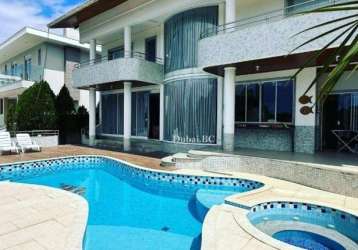 Casa com 5 dormitórios para alugar, 800 m² por r$ 36.500,00/mês - ariribá - balneário camboriú/sc