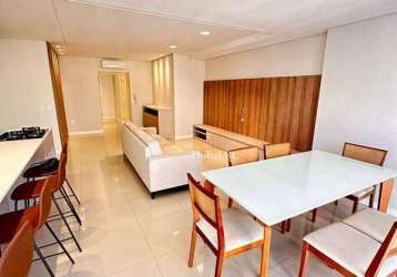 Ótimo apartamento com 3 suites 3 vagas de garagem para alugar, 130 m² por r$ 12.000/mês - centro - balneário camboriú/sc