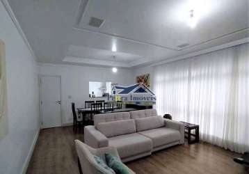 Apartamento com 2 dormitórios à venda, 120 m² por r$ 630.000,00 - embaré - santos/sp