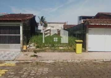 Terreno à venda no bairro laranjeiras - itanhaém/sp, lado serra