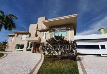 Casa com 4 dormitórios, 765 m² - venda por r$ 9.320.000,00 ou aluguel por r$ 44.631,25/mês - gênesis 2 - santana de parnaíba/sp