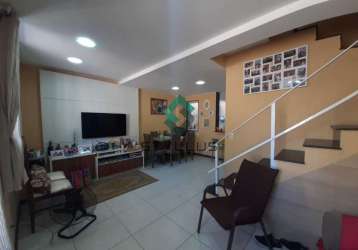 Casa em condomínio fechado com 4 quartos à venda na rua aristides caire, méier, rio de janeiro, 90 m2 por r$ 600.000