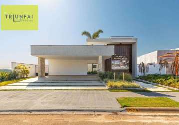 Casa com 4 dormitórios à venda, 456 m² por r$ 3.880.000,00 - parque ecoresidencial fazenda jequitibá - sorocaba/sp