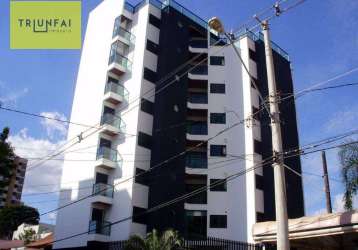 Apartamento com 3 dormitórios à venda, 137 m² por r$ 550.000 - condomínio edifício real palace - sorocaba/sp