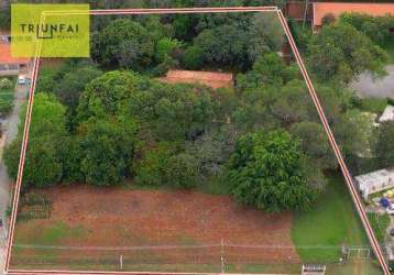 Área à venda, 6522 m² por r$ 2.500.000 - jundiaguara - araçoiaba da serra/sp