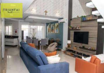 Casa com 3 dormitórios à venda, 260 m² por r$ 1.780.000,00 - condomínio chácara ondina - sorocaba/sp