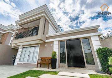 Casa com 3 quartos à venda, 200 m² por r$ 1.890.000 - bom retiro - curitiba/pr