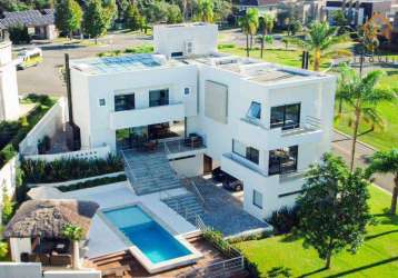 Casa com 4 dormitórios à venda, 540 m² por r$ 7.000.000,00 - alphaville graciosa - pinhais/pr