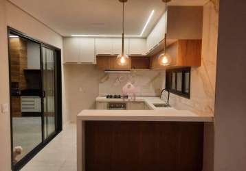 Casa com 3 dormitórios à venda, 195 m² por r$ 1.390.000,00 - condomínio residencial milano - indaiatuba/sp