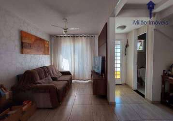 Casa 3 dormitórios à venda, 85 m² - villa flora  - sorocaba/sp