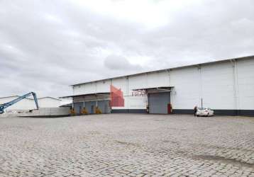 Alugo armazém:  2830 m² por r$ 67.923/mês - salseiros - itajaí/sc