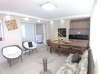 Apartamento com 3 dormitórios 1 suite  para alugar, 134 m² por r$ 6.840/mês - macedo - guarulhos/sp