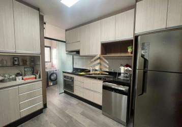Apartamento com 3 dormitórios à venda, 107 m² por r$ 570.000,00 - vila augusta - guarulhos/sp