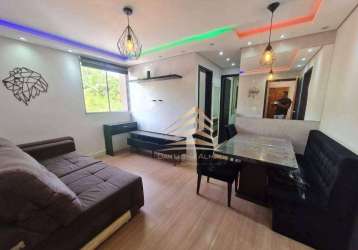Apartamento com 2 dormitórios para alugar, 44 m² por r$ 1.950,00/mês - vila galvão - guarulhos/sp