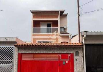 Sobrado com 3 dormitórios sendo 1 suíte à venda, 246 m² por r$ 649.000 - jardim rosana - guarulhos/sp