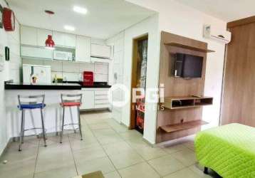 Kitnet com 1 dormitório à venda, 30 m² por r$ 290.000,00 - vila amélia - ribeirão preto/sp