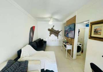 Apartamento com 1 dormitório à venda, 62 m² por r$ 390.000,00 - morro do maluf - guarujá/sp