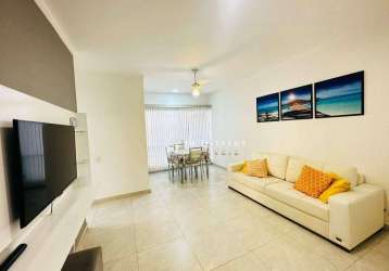 Apartamento com 3 dormitórios para alugar, 90 m² por r$ 3.200/mês - praia da enseada - guarujá/sp
