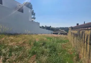 Terreno plano com excelente vista na vila santista em atibaia sp.