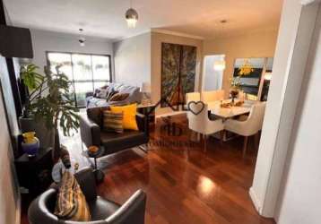 Apartamento com 4 dormitórios à venda, 140 m² por r$ 1.199.000,00 - chácara inglesa - são paulo/sp