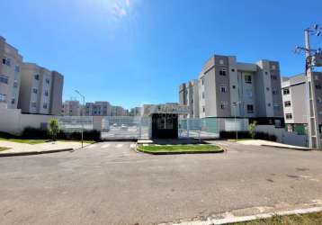Apartamento em costeira - araucária: 2 dormitórios, 1 banheiro  locação por r$1.000