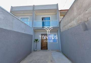Casa com 2 dormitórios à venda, 67 m² por r$ 250.000,00 - campo de santana - curitiba/pr