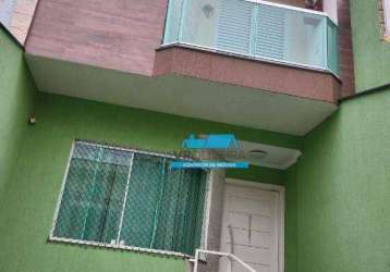 Sobrado com 3 dormitórios à venda, 190 m² por R$ 800.000 - Parque das Nações - Santo André/SP