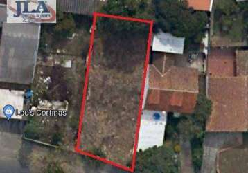 Terreno à venda, 383 m² por r$ 585.000,00 - pilarzinho - curitiba/pr