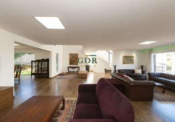 Casa em condomínio fechado com 3 quartos à venda na rua uberlândia, 359, abranches, curitiba, 315 m2 por r$ 2.290.000